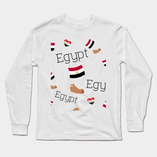 I Love Egypt Long Sleeve T-Shirt